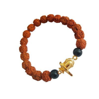 Stylish Shivling Rudraksha Bracelet 